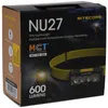Nitecore NU27, Stirnband-Taschenlampe, Schwarz, Gelb, Produktbild-Vorschau 1