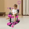 trottinette 3 en 1 pour enfants avec siège amovible et Voir les images du produit 3