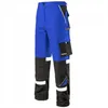Arbeitshose Bundhose Warnschutzhose Multifunktion Hose blau Produktbild-Vorschau 1