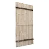 Paneel aus dunkelbraunen Bambuslamellen 90 x 150 cm Produktbild-Vorschau 6