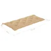 vidaXL Banc de jardin pliable avec support 118 cm bambou Voir les images du produit 10