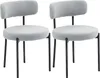 HOMCOM Esszimmerstühle, 2er-Set, moderne Küchenstühle, Produktbild-Vorschau 1