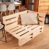 Abziehbares eckkissen aus polyester BANANAIR 60x40 cm, Produktbild-Vorschau 5