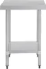 Vogue Arbeitstisch 900x600x700mm mit Grundboden aus Produktbild-Vorschau 5