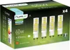 LUMILED LED Lampen G9 4er Set LEDs 7W = 60W 6500K Kaltweiß Produktbild-Vorschau 1