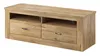 Lowboard TV-Unterschrank 154cm bartex eiche mit Schubladen Produktbild-Vorschau 2