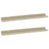 vidaXL Nástěnné police 2 ks. Sonoma dub 60x9x3 cm - Náhled obrázku produktu 3