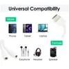 P05 USB Type-C auf 2x 3,5mm Klinken Buchse Audio Adapter Produktbild-Vorschau 4