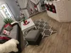 Teppich SKETCH - F934 grau /creme trellis Grau 240x330 cm Produktbild-Vorschau 2