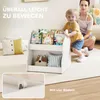 AIYAPLAY Kinderregal 2-stöckiges Kinder-Bücherregal mit Produktbild-Vorschau 5