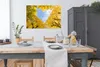 MuchoWow® Poster Bäume - Herz - Gelb - Himmel 120x80 cm - Produktbild-Vorschau 3