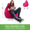 Green Bean® Sitzsack mit Rückenlehne "Cozy" 80x70x90cm - Produktbild-Vorschau 5