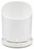 WELLHAUS Scolapiatti ovale 19x12 cm bianco-grigio Anteprima dell’immagine prodotto 3