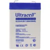 Ultracell UL2.8-6 6V 2,8Ah akumulator ołowiowy AGM Podgląd zdjęcia produktu 2