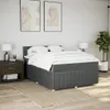 Möbel Boxspringbett mit Matratze Dunkelgrau 160x200 cm Produktbild-Vorschau 3