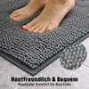 WohnDirect Eckbadematte PARIS Grau 100 x 100 x 50 cm Náhled obrázku produktu 5