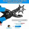 Gatpons voor leer, met 6 verschillende gatgroottes (2-4,5 Productafbeelding-voorbeeld 5