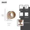 Dalsys Weichsockelleiste selbstklebend 15m Dunkle Eiche - Produktbild-Vorschau 2