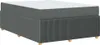 Struttura del letto Grigio scuro 160 x 200 cm Tessuto Anteprima dell’immagine prodotto 7