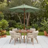 home24 Sonnenschirm - Grau Produktbild-Vorschau 3