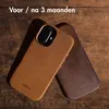 Accezz Vintage Leather Magsafe Backcover voor de Samsung Podgląd zdjęcia produktu 7