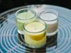 Świeca w szkle MINNESOTA LIGHT GREEN 9 cm jasna zieleń Podgląd zdjęcia produktu 4
