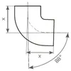 PREIS SML Bogen 88 DN100; Gusseisen, muffenlos, 1 Stk. Produktbild-Vorschau 2