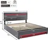 okwish Boxspringbett Polsterbett 160 x 200 cm mit Produktbild-Vorschau 6