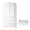 VOWNER Kleiderschrank, 2 Schrank, Garderobenschrank mit Produktbild-Vorschau 2