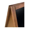 Oboustranné dřevěné reklamní áčko s křídovou tabulí 61x118 Náhled obrázku produktu 3