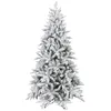 A full shot of a flocked artificial Christmas tree. Náhled obrázku produktu