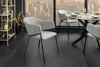 riess-ambiente Design Stuhl NOBLESSE grau Chenille Produktbild-Vorschau 3