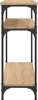vidaXL Konzolový stolek Sonoma dub 75x29x75 cm výrobek ze Náhled obrázku produktu 5