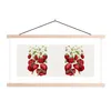 MuchoWow® Textilposter Obst - Erdbeeren - Pflanze 60x30 cm Produktbild-Vorschau 1
