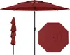 Parasol COSTWAY résistant au vent, parasol de jardin 300 cm Voir les images du produit 1