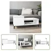The Living Store Couchtisch Weiß 100x50x45 cm Holzwerkstoff Produktbild-Vorschau 9
