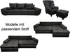 Ecksofa Vintage Schlafsofa Eckcouch L-Sofa mit Ottomane u. Produktbild-Vorschau 10