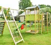 Wendi Toys Holz Spielturm Dino inkl. Rutsche, Kletterwand, Produktbild-Vorschau 4