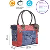 Sunsa Damen Tasche Umhängetasche Handtasche Canvas & Leder Produktbild-Vorschau 3