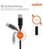 subtel USB C Ladegerät kompatibel mit Samsung Galaxy S26, Produktbild-Vorschau 4