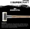 Kladivo SUPERCRAFT hlava d.100mm d.1000mm bezodrazová hlava Náhľad obrázku produktu 19