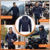 Herren Motorrad hoodie mit CE-Protektoren Produktbild-Vorschau 5