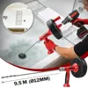 9.5M/Ø12mm Rohrreinigungsspirale Rohrspirale 2-in-1 Manuell Produktbild-Vorschau 3