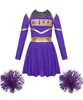 Cheerleader radiosa: set completo per bambina di 152 cm - Anteprima dell’immagine prodotto 1