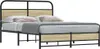 Bettgestell ohne Matratze 135x190 cm Sonoma-Eiche Produktbild-Vorschau 2
