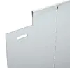 vidaXL Obruba trávnika 5 ks Strieborná 100 x 25 x 0,07 cm Náhľad obrázku produktu 7