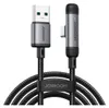Joyroom USB-A auf USB-C Winkelkabel 1,2m 3A Schwarz Produktbild-Vorschau 1