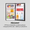 KlarsteinCool Cousin, lednice, mrazící prostor, 70 l/11 l, Náhled obrázku produktu 3