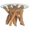 vidaXL Couchtisch Teak Massiv 60 cm -  Couchtische Produktbild-Vorschau 2
