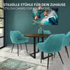 ML-Design 6er Set Esszimmerstühle mit Armlehne und Produktbild-Vorschau 5